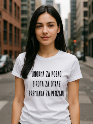 Ženska majica  „Umorna"