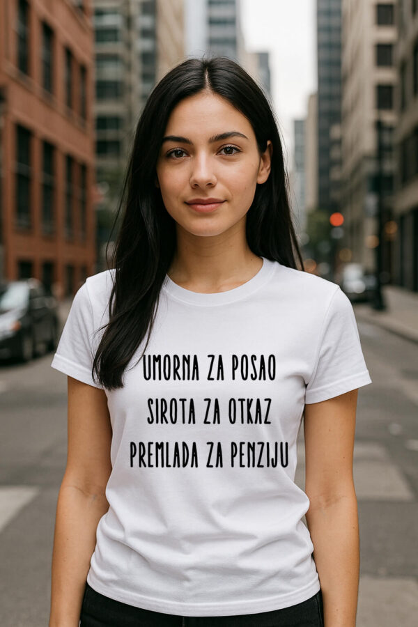 Ženska majica  „Umorna"