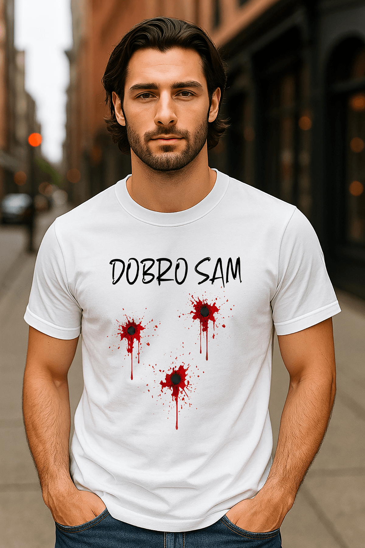 Muška majica „Dobro sam"